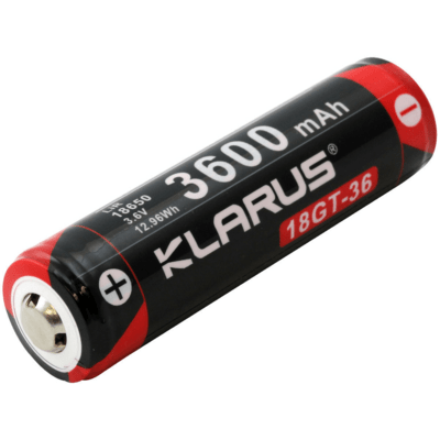 18GT-36 KLARUS nabíjecí akumulátor Li-Ion 18650 3,6V 3600 mAh 