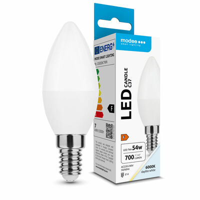Modee Lighting LED Candle žárovka 7W E14 studená bílá (ML-C6000K7WN)