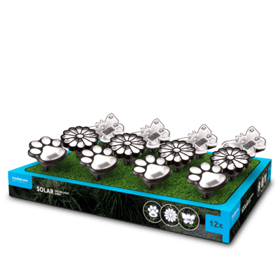 Modee dekoratív napelemes LED lámpa DS001 40mAh 12 db (ML-DS001)