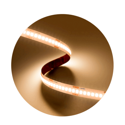 Modee LED szalag DC24V 19.2W/m 240LED/m 10mm 2700K (2300 lm/m) B5 (ML-LS24V96W240L/M2700KB5)