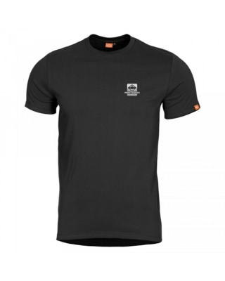 K09012-AF-01-Black-M Pentagon Ageron T-Shirt American Flag