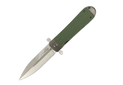 Ganzo Knife Samson-GR všestranný vreckový nôž 9,4 cm, zelená, G10