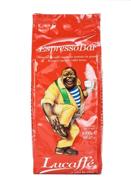 Lucaffe ESPRESSO BAR 1 kg szemes kávé (60% Arabica + 40% Robusta)