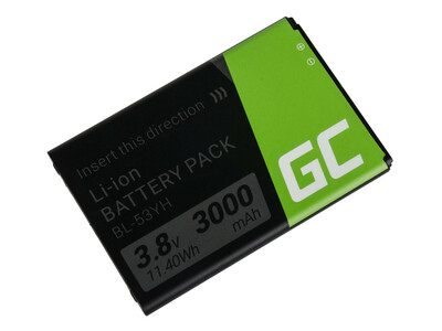 BP46 Green Cell Battery BL-53YH pro smartphone LG G3 D850 D855 Optimus