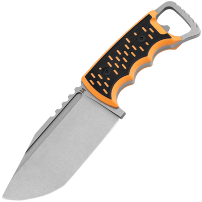 Midgards Messer 02MG006 Njörd XXL V2 pevný nôž 10,5 cm, čierno-oranžová, G10, puzdro Kydex