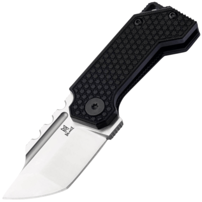 Midgards Messer 01MG011 Thunrar Nano vreckový nôž 4,5 cm, čierna, G10