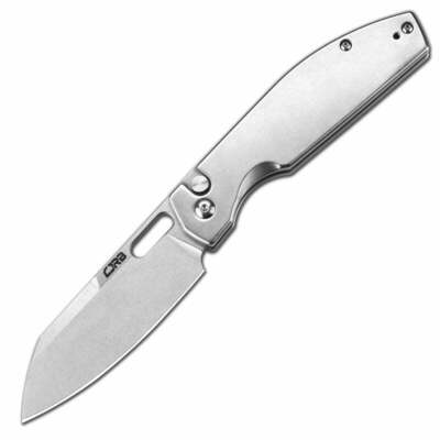 CJRB J1929B-ST Ekko Steel kapesní nůž 8,2 cm, celoocelový, Stonewash