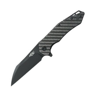 Ganzo Knife Firebird FH31B-CF univerzális zsebkés 8,6 cm, fekete, fekete-szürke, szénszálas