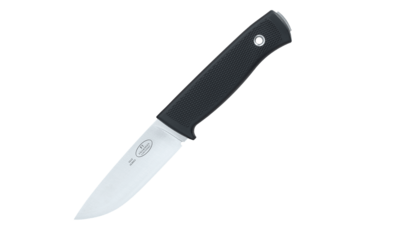 Fallkniven F1LWolf Pilot Survival kültéri túlélőkés 9,7 cm, fekete, Thermorun, bőrtok