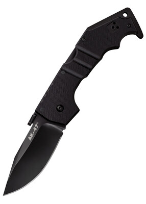 Cold Steel 58M AK-47 vreckový nôž 8,9 cm, DLC, čierna, G10