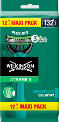 Wilkinson Xtreme3 Sensitive jednorázový holicí strojek 12ks (W302372000)