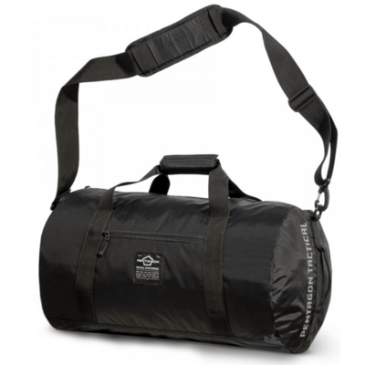 K16102-2.0-01-Black-PER PIECE Pentagon Kanon 2.0 Packable Duffle bag