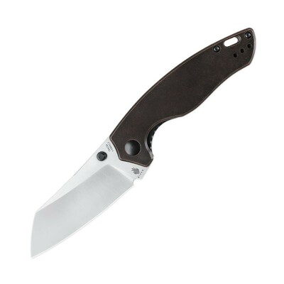 Kizer V4593C3 Towser K Black Copper vreckový nôž 8,6 cm, čierna, meď