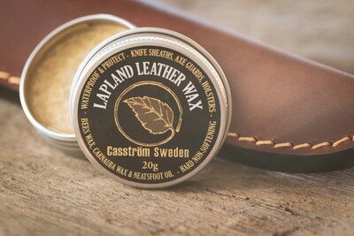 CASS-10550 Casstrom Lapland Leather Wax, Neutral 20g