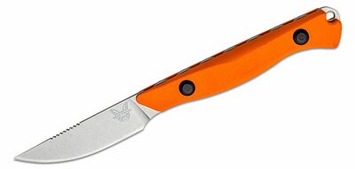 Benchmade 15700 FLYWAY lovecký nůž 6,8 cm, oranžová, G10, pouzdro 