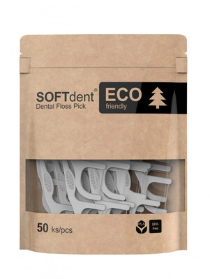 2944 SOFTDENT ECO fogpiszkáló fogselyemmel