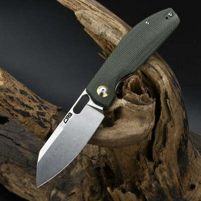 J1929-MGN CJRB Ekko Green Micarta AR-RPM9 Micarta