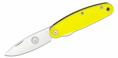 ESEE BRKC5 Churp Yellow malý kapesní nůž 6,8 cm, žlutá, G10