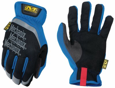 Mechanix FastFit Blue pracovné rukavice XXL (MFF-03-012) čierna/modrá