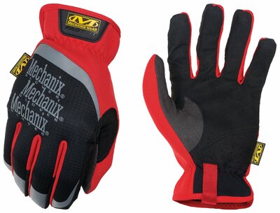 Mechanix FastFit Red pracovné rukavice L (MFF-02-010) čierna/červená