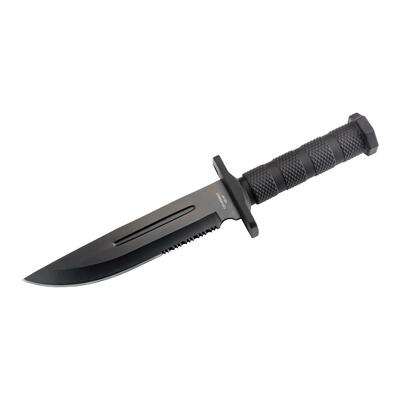 Herbertz 109118 outdoorový nôž 18,2cm, čierna, ABS, puzdro