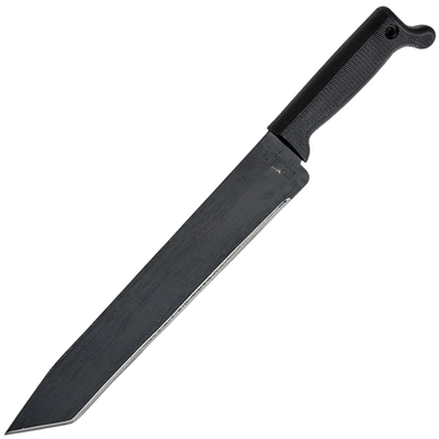 Cold Steel 97BTMS Tanto Machete mačeta 33 cm, celočierna, polypropylén, Cor-Ex puzdro