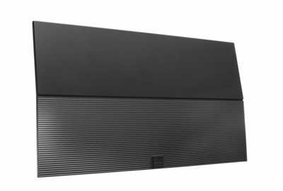 One For All SV9432 FLAT BLACK zosilnená interiérová anténa HDTV (DVB-T2), USB, 5G, čierna 