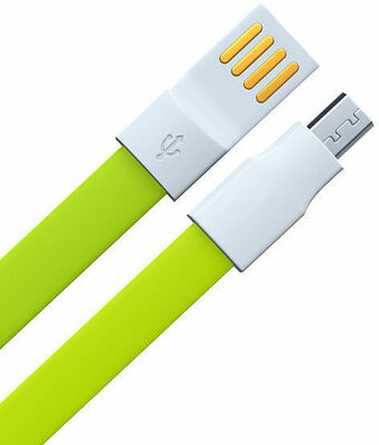 Remax datový kabel USB / MicroUSB zelený 1,2m AA-846