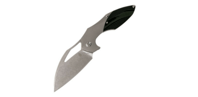 Kizer Ki4502A1 Megatherium vreckový nôž 9,2 cm, čierno-šedá, titán, uhlíkové vlákna