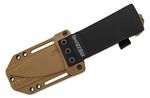 KA-BAR KB-BK19 Becker Nessmuk univerzální nůž 11 cm, písková hnědá, Zytel, pouzdro polymer