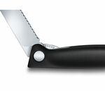 Victorinox 6.7833.FB SwissClassic zavírací nůž na zeleninu 11 cm, černá
