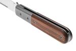 CK0112 ST LionSteel Clip M390 blade,  Santos wood Handle, Ti Bolster & liners