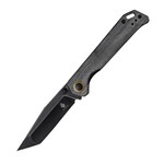 Kizer V4458.2TC1 Begleiter 2 Black kapesní nůž 8,7 cm, Black Stonewash, černá, Micarta