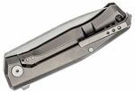 MT01 CVG LionSteel Folding nůž M390 blade, GREEN Canvas handle