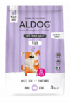 Aldog 2D-MR3M Pork M/L granule pre dospelých psov, stredné/veľké plemená, bravčové, 3 kg