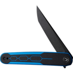 C23015-3 CIVIVI KwaiQ Milled Blue/Black G10 Handle Black Stonewashed Nitro-V Blade Lin