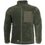 K09030-06E-RAL7013-2XL Pentagon Grizzly teljes cipzáras pulóver
