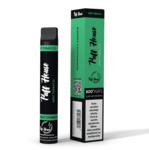 Puff House Mint Tobacco Jednorazová e-cigareta, mätový tabak