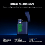 Baton 4 Premium Edition(Regal blue) OLIGHT 650mAh 3.6V IMR16340_x000D_
Rechargeable Lithium Battery