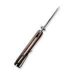 S23068-4 Sencut Excalis Guibourtia Wood Handle Satin Finished 9Cr18MoV Blade Liner Lock