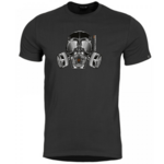 K09012-GM-01-Black-M Pentagon Ageron T-Shirt Gas-Mask