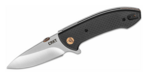 CRKT CR-4620 AVANT™ vreckový nôž 8 cm, čierna, bronzové prvky, uhlíkové vlákno