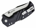 Cold Steel FL-35DPLC 3,5" ENGAGE Clip Point zsebkés 8,9 cm, fekete, G10