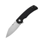 S23064-2 Sencut Omniform fekete vászon Micarta nyél, szatén bevonatú 9Cr18MoV penge Lin