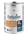 EXCLUSION CMEP03 METABOLIC&MOBILITY konzerva pre psov - bravčové/vláknina 300 g