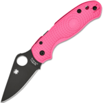 C223PPNBK Spyderco Para 3 Pink Lightweight Black Blade Living Beyond Breast Cancer Reveal 14