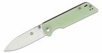 QSP Knife QS102-H Parrot Jade vreckový nôž 8,2 cm, satin, nefritovo zelená, G10