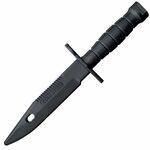 Cold Steel 92RBNT M9 tréninkový nůž - bajonet 17,7 cm, celočerná, guma Santoprene