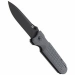 FOX Knives FX-446 GR  PREDATOR II vreckový taktický nôž 9,5 cm, čierna, zelená, FRN