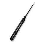 S23097-1 Sencut Hyrax fekete G10 fogantyú fekete 9Cr18MoV pengebetét zár